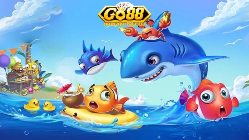 Các tựa game hấp dẫn quy tụ tại sảnh bắn cá Go88 thu hút ngư thủ