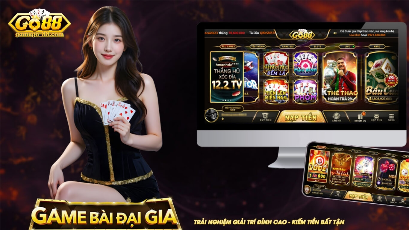 Giải mã sức hút cực lớn của cổng game Go88 Giải mã sức hút cực lớn của cổng game Go88