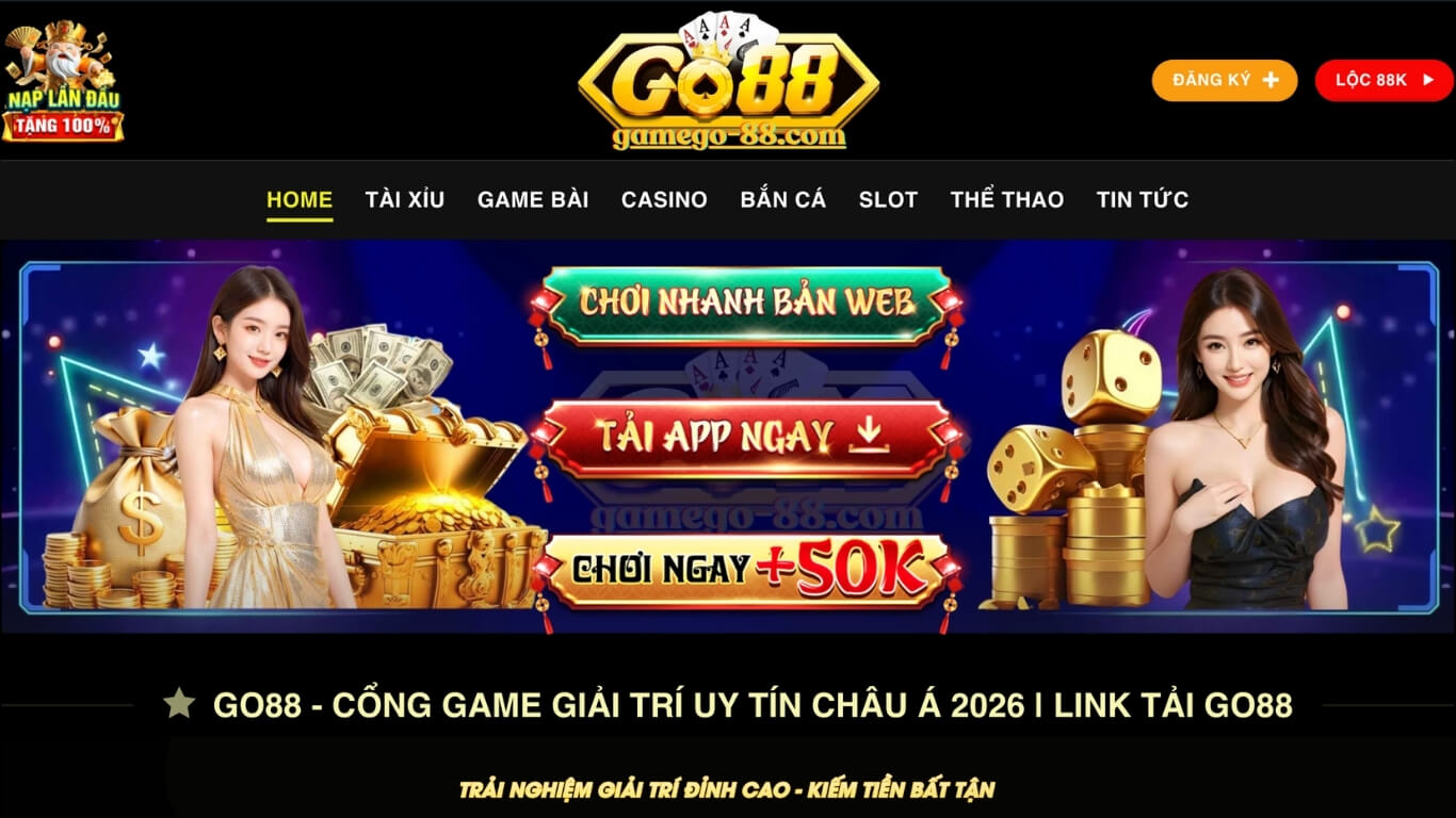 Giới thiệu thông tin chung về cổng game đổi thưởng Go88 Giới thiệu thông tin chung về cổng game đổi thưởng Go88