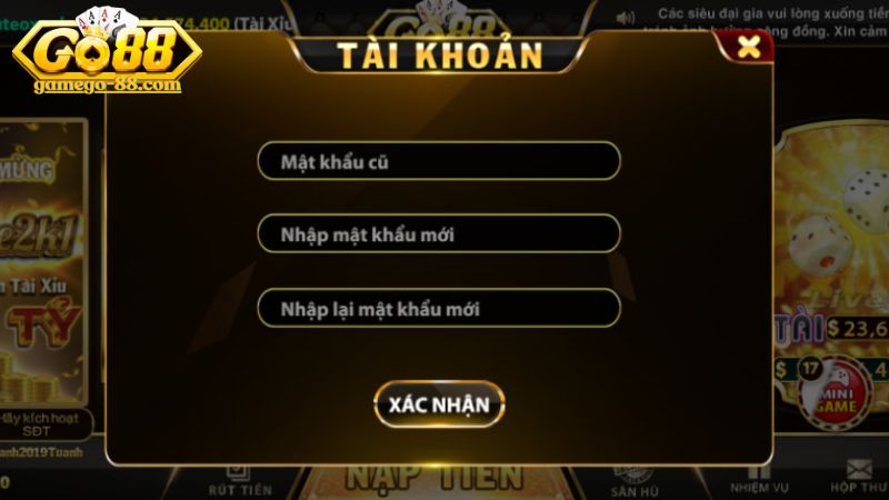 Khôi phục mật khẩu đăng nhập Go88 qua số điện thoại chính chủ Khôi phục mật khẩu đăng nhập Go88 qua số điện thoại chính chủ